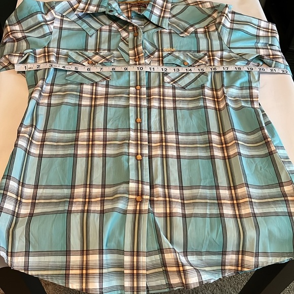 Cruel Girl Snap Button Long Sleeve Western Shirt Size L - Picture 9 of 16